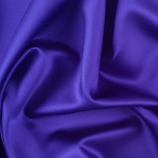 Majestic Purple Solid Polyester Satin